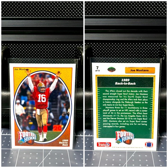 NFL COMPLETE SET Set of 9 Cards - Picture 8 of 13